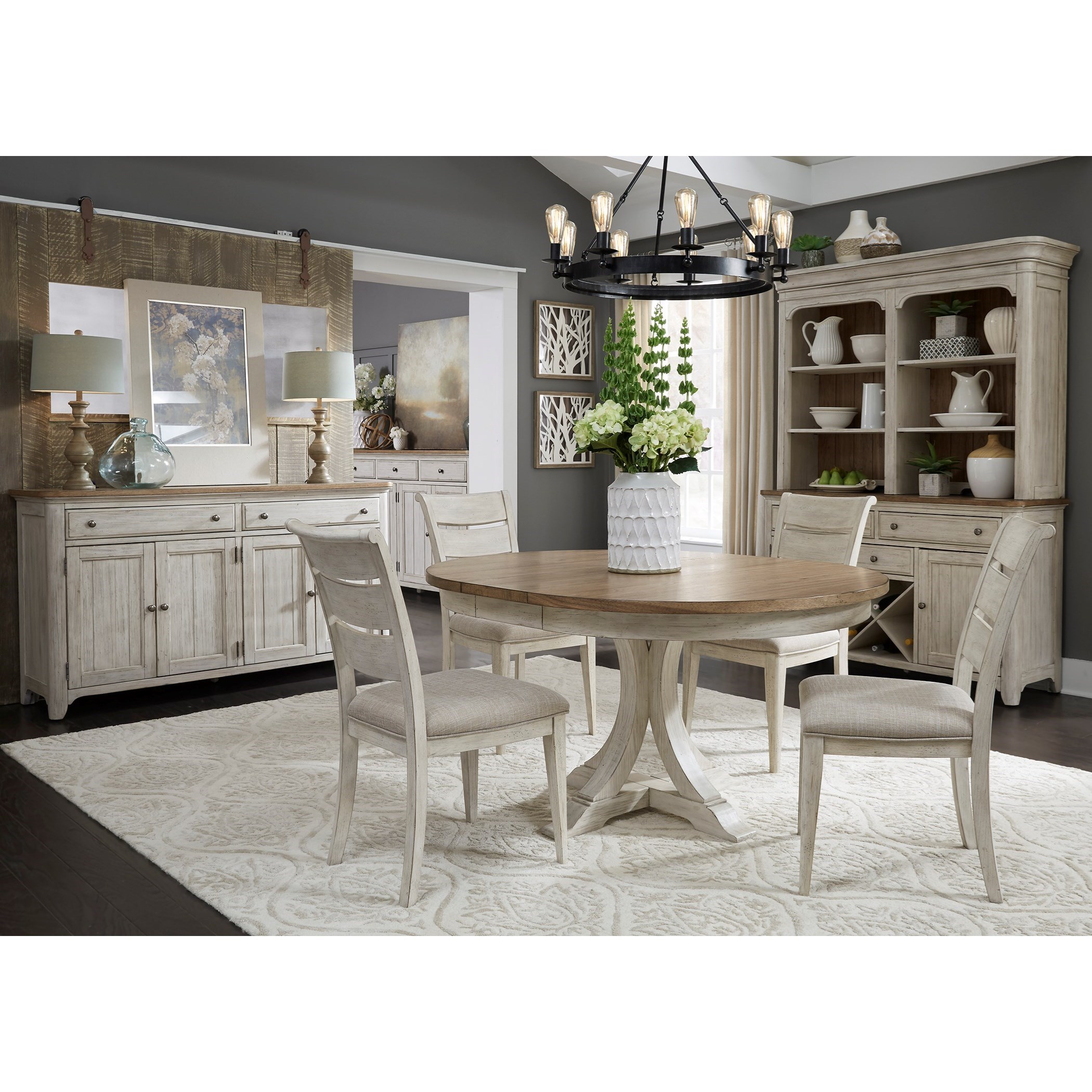 Farmhouse Reimagined Dining Room Group